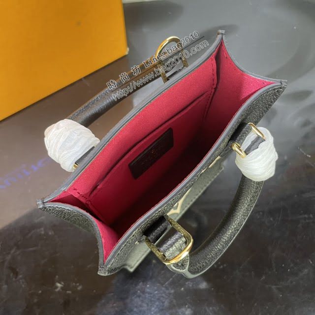 LOUIS VUITTON專櫃新款包包 路易威登Petit Sac Plat手袋 LV字母手提肩背斜挎女手機包 M80449  ydh4034